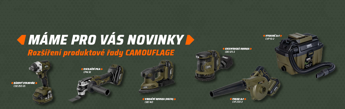 Novinky CAMOUFLAGE